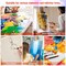 Stretched Canvas for Painting - 8x10 Inch/20 Canvas Value Pack - Triple Primer Acid Free 100% Cotton Blank Canvas for Painting Supplies Oil and Acrylic Pouring Art Watercolor